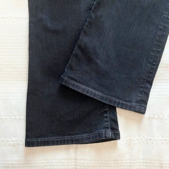 3X1 NYC WASHED BLACK HIGH RISE FLARED JEANS - 31 - Picture 6 of 8
